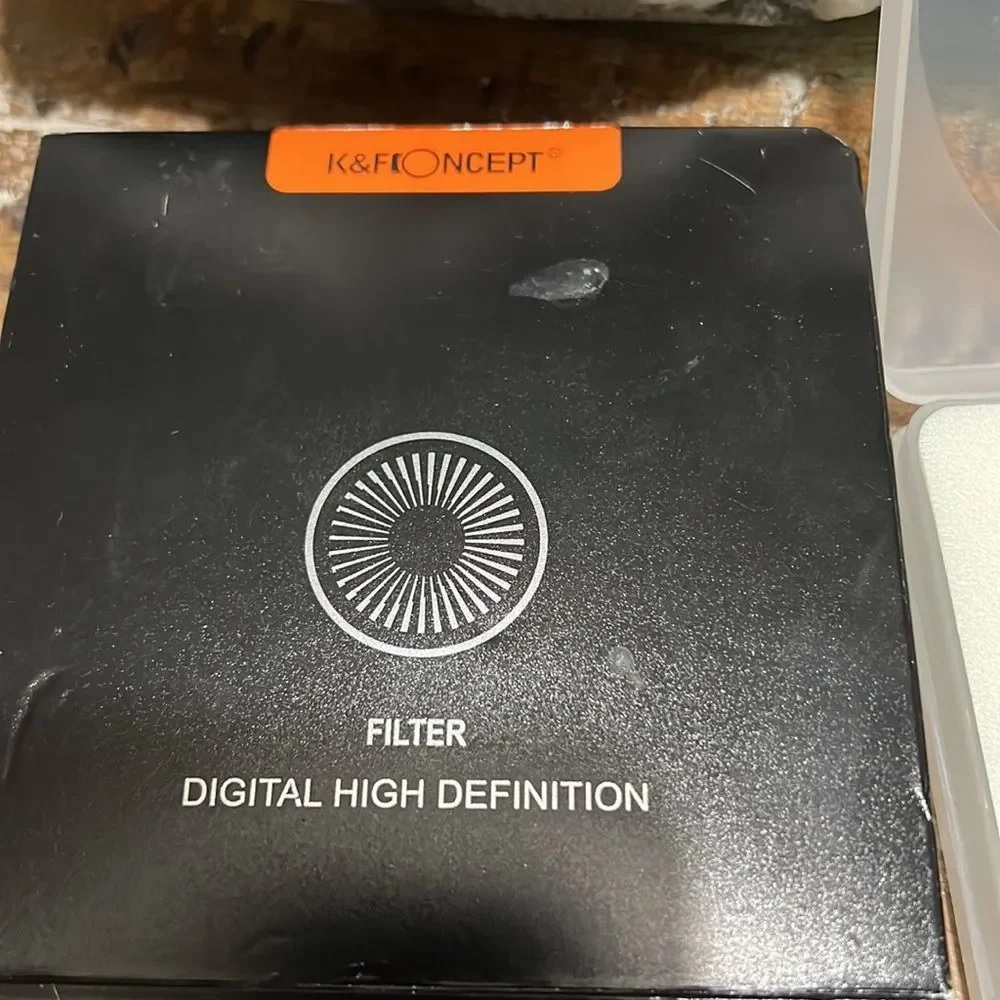 Filter digital high definition, high index optical glass, low profile filter.